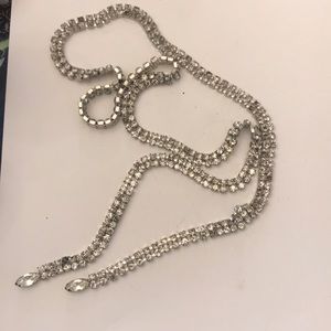 Rhinestone necklaces